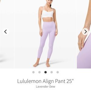 lululemon athletica Align Pant 25”